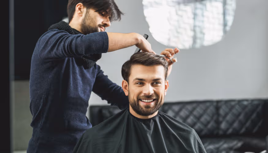 Ulamış Evde Berber